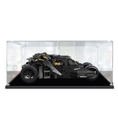 Picture of Acrylic Display Case for LEGO DC Comics 76023 The Tumbler BATMAN Figure Storage Box Dust Proof Glue Free