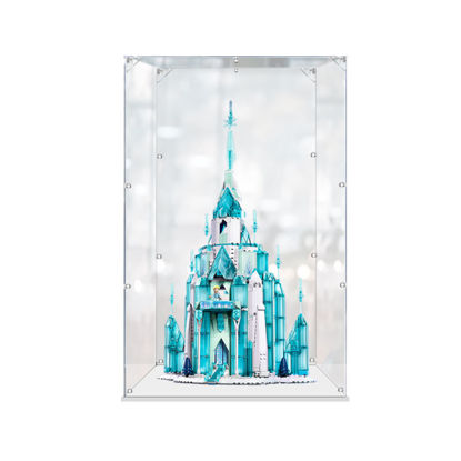 Picture of Acrylic Display Case for LEGO 43197 Disney Frozen The Ice Castle Figure Storage Box Dust Proof Glue Free
