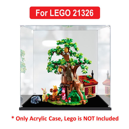 Picture of Acrylic Display Case for LEGO 21326 Ideas Winnie The Pooh Figure Storage Box Dust Proof Glue Free