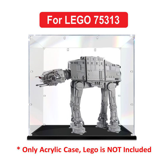 Picture of Acrylic Display Case for LEGO 75313 Star Wars UCS AT-AT Figure Storage Box Dust Proof Glue Free