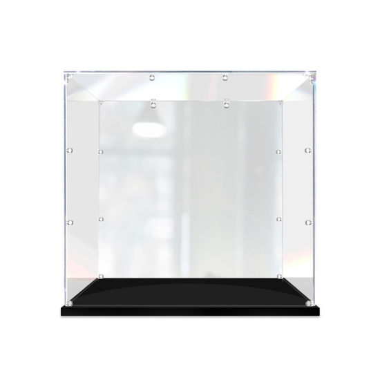Picture of Acrylic Display Case for LEGO 10305 ICONS Lion Knights' Castle Figure Storage Box Dust Proof Glue Free