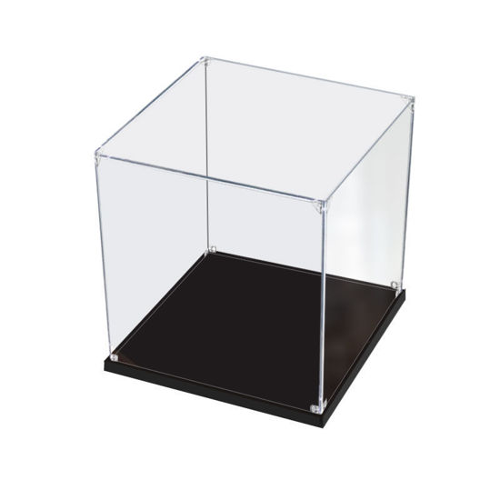 Picture of Acrylic Display Case for LEGO 10251 Creator Expert Brick Bank Figure Storage Box Dust Proof Glue Free