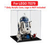 Picture of Acrylic Display Case for LEGO 75379 Star Wars R2-D2 Figure Storage Box Dust Proof Glue Free