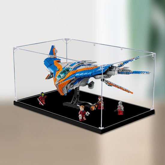 Picture of Acrylic Display Case for LEGO 76286 Marvel Guardians of the Galaxy The Milan Figure Storage Box Dust Proof Glue Free