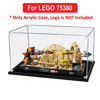 Picture of Acrylic Display Case for LEGO 75380 Star Wars Mos Espa Podrace Diorama Figure Storage Box Dust Proof Glue Free