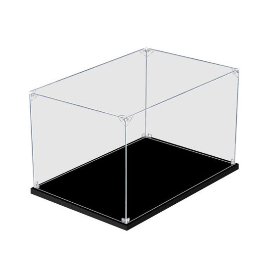 Picture of Acrylic Display Case for LEGO 75151 Star Wars Clone Turbo Tank Figure Storage Box Dust Proof Glue Free