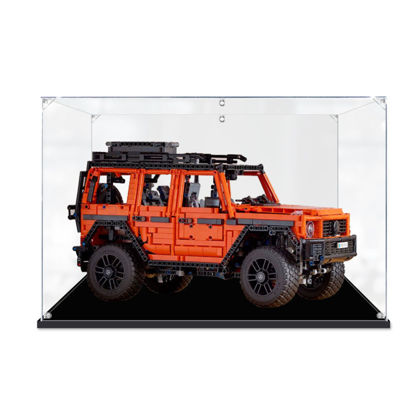 Picture of Acrylic Display Case for LEGO 42177 Technic Mercedes-Benz G 500 PROFESSIONAL Line G-Wagen Figure Storage Box Dust Proof Glue Free