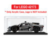 Picture of Acrylic Display Case for LEGO 42173 Technic Koenigsegg Jesko Absolut Grey Hypercar Figure Storage Box Dust Proof Glue Free