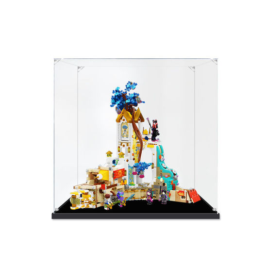 Picture of Acrylic Display Case for LEGO 71486 Castle Nocturnia Figure Storage Box Dust Proof Glue Free