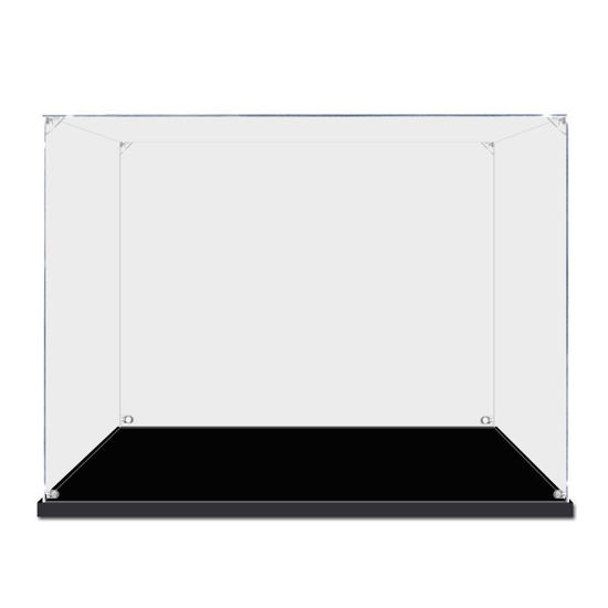 Picture of Acrylic Display Case for LEGO 10339 Icons Santa’s Post Office Figure Storage Box Dust Proof Glue Free