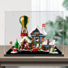 Picture of Acrylic Display Case for LEGO 10339 Icons Santa’s Post Office Figure Storage Box Dust Proof Glue Free