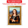 Picture of Acrylic Display Case for LEGO 31213 Art Mona Lisa Figure Storage Box Dust Proof Glue Free