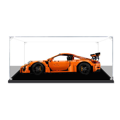 Picture of Acrylic Display Case for LEGO Technic 42056 Porsche 911 GT3 RS Figure Storage Box Dust Proof Glue Free