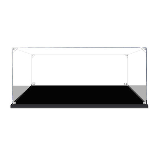Picture of Acrylic Display Case for LEGO Technic 42083 Bugatti Chiron Figure Storage Box Dust Proof Glue Free