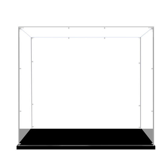 Picture of Acrylic Display Case for LEGO 21322 Ideas Pirates of Barracuda Bay Figure Storage Box Dust Proof Glue Free