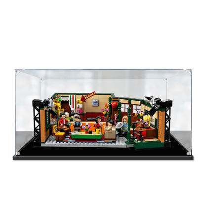 Picture of Acrylic Display Case for LEGO 21319 Ideas Friends Central Perk Figure Storage Box Dust Proof Glue Free