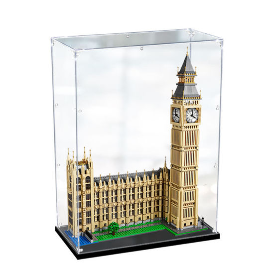 Picture of Acrylic Display Case for LEGO 10253 Creator Expert Big Ben London Figure Storage Box Dust Proof Glue Free