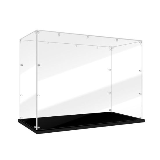 Picture of Acrylic Display Case for LEGO 75192 Star Wars Millennium Falcon Figure Storage Box Dust Proof Glue Free Vertical Style