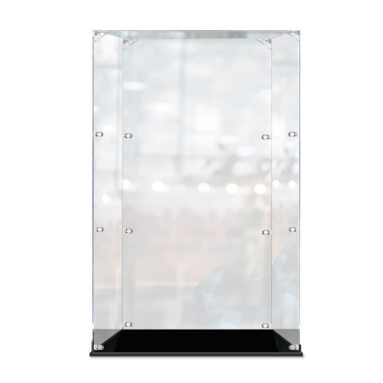 Picture of Acrylic Display Case for LEGO 71741 Ninjago City Gardens Figure Storage Box Dust Proof Glue Free