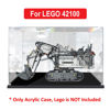 Picture of Acrylic Display Case for LEGO 42100 Technic Liebherr R 9800 Excavator Figure Storage Box Dust Proof Glue Free