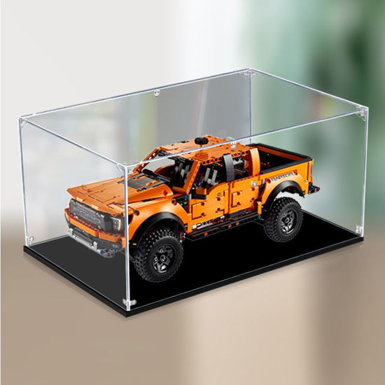 Picture of Acrylic Display Case for LEGO 42126 Technic Ford F-150 Raptor Figure Storage Box Dust Proof Glue Free