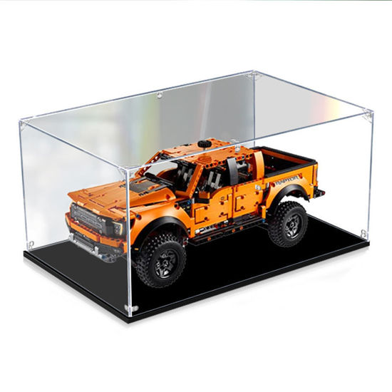 Picture of Acrylic Display Case for LEGO 42126 Technic Ford F-150 Raptor Figure Storage Box Dust Proof Glue Free