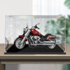 Picture of Acrylic Display Case for LEGO 10269 Creator Expert Harley-Davidson Fat Boy Figure Storage Box Dust Proof Glue Free