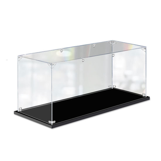 Picture of Acrylic Display Case for LEGO 75955 Harry Potter Hogwarts Express Figure Storage Box Dust Proof Glue Free