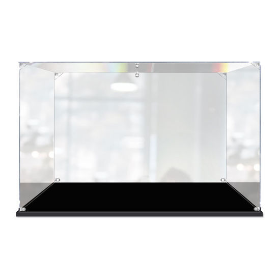 Picture of Acrylic Display Case for LEGO 10258 Creator Expert London Bus Figure Storage Box Dust Proof Glue Free