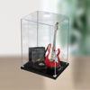 Picture of Acrylic Display Case for LEGO 21329 Ideas Fender Stratocaster Figure Storage Box Dust Proof Glue Free