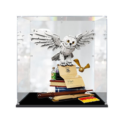 Picture of Acrylic Display Case for LEGO 76391 Hogwarts Icons Collectors Edition Figure Storage Box Dust Proof Glue Free