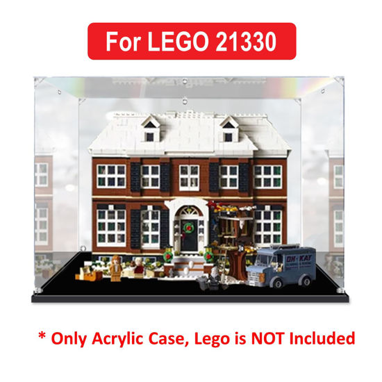 Picture of Acrylic Display Case for LEGO 21330 Ideas Home Alone Figure Storage Box Dust Proof Glue Free