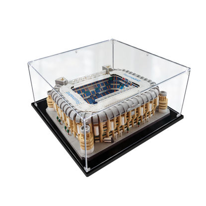 Picture of Acrylic Display Case for LEGO 10299 Creator Expert Real Madrid Bernabéu Stadium Figure Storage Box Dust Proof Glue Free