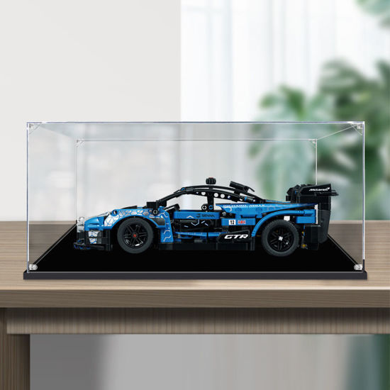 Picture of Acrylic Display Case for LEGO 42123 Technic McLaren Senna GTR Figure Storage Box Dust Proof Glue Free