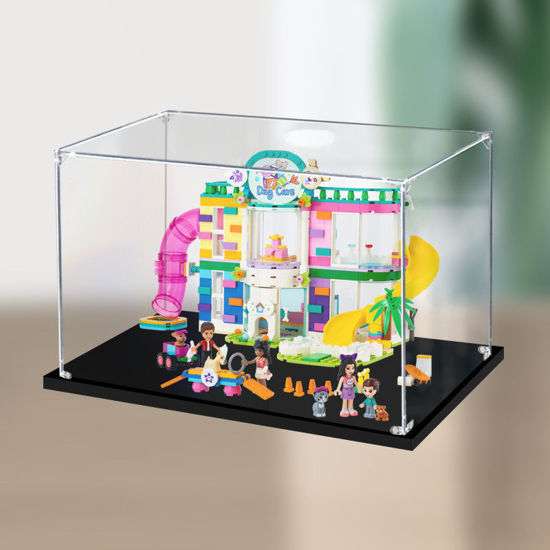 Picture of Acrylic Display Case for LEGO 41718 Friends Pet Day-Care Center Figure Storage Box Dust Proof Glue Free