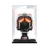 Picture of Acrylic Display Case for LEGO 75327 Star Wars Luke Skywalker Red Five Helmet Figure Storage Box Dust Proof Glue Free