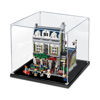 Picture of Acrylic Display Case for LEGO 10243 CREATOR Parisian Restaurant Figure Storage Box Dust Proof Glue Free