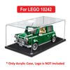 Picture of Acrylic Display Case for LEGO 10242 Creator Expert Mini Cooper MK VII Figure Storage Box Dust Proof Glue Free