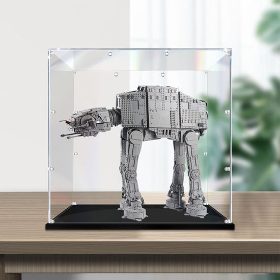 Picture of Acrylic Display Case for LEGO 75313 Star Wars UCS AT-AT Figure Storage Box Dust Proof Glue Free