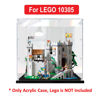 Picture of Acrylic Display Case for LEGO 10305 ICONS Lion Knights' Castle Figure Storage Box Dust Proof Glue Free