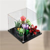 Picture of Acrylic Display Case for LEGO 10309 Creator Expert Botanical Collection Succulents Figure Storage Box Dust Proof Glue Free