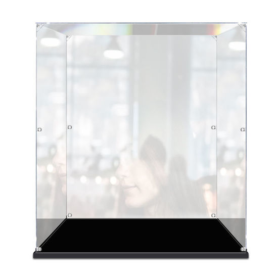 Picture of Acrylic Display Case for LEGO 10311 Creator Expert Orchid Figure Storage Box Dust Proof Glue Free