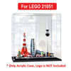 Picture of Acrylic Display Case for LEGO 21051 Architecture Tokyo Figure Storage Box Dust Proof Glue Free