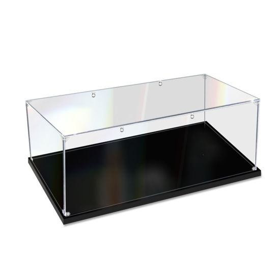 Picture of Acrylic Display Case for LEGO 71756 Ninjago Hydro Bounty Figure Storage Box Dust Proof Glue Free