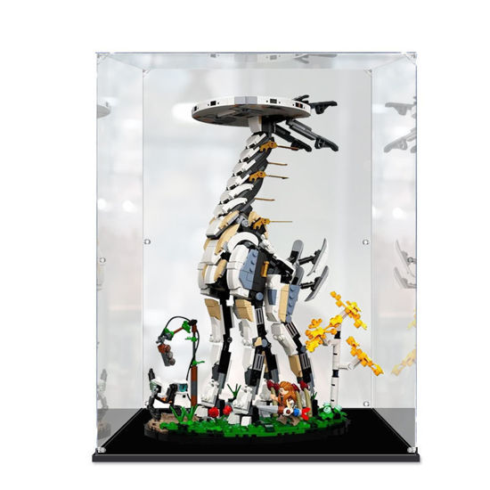 Picture of Acrylic Display Case for LEGO 76989 Horizon Forbidden West Tallneck Figure Storage Box Dust Proof Glue Free