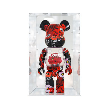 Picture of Acrylic Display Case for 1000% Bearbrick Figure Storage Box Dust Proof Glue Free