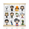Picture of Acrylic Display Case for Funko Pop! Vinyl Dragon Ball Super Goku Ultra Instinct Sign Metallic 3.75 Inch Compatible 12 Slots Wall Mount Dust Proof