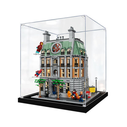 Picture of Acrylic Display Case for LEGO 76218 Marvel Sanctum Sanctorum Figure Storage Box Dust Proof Glue Free
