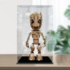 Picture of Acrylic Display Case for LEGO 76217 Marvel Super Heroes I am Groot Infinity Saga Figure Storage Box Dust Proof Glue Free