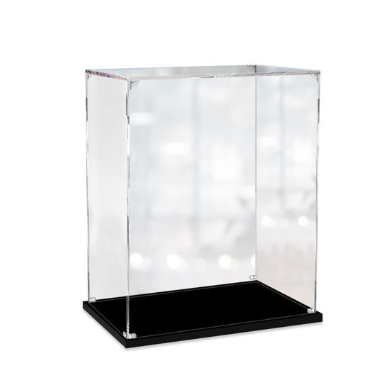 Picture of Acrylic Display Case for LEGO 76401 Harry Potter Hogwarts Courtyard Sirius's Rescue Figure Storage Box Dust Proof Glue Free